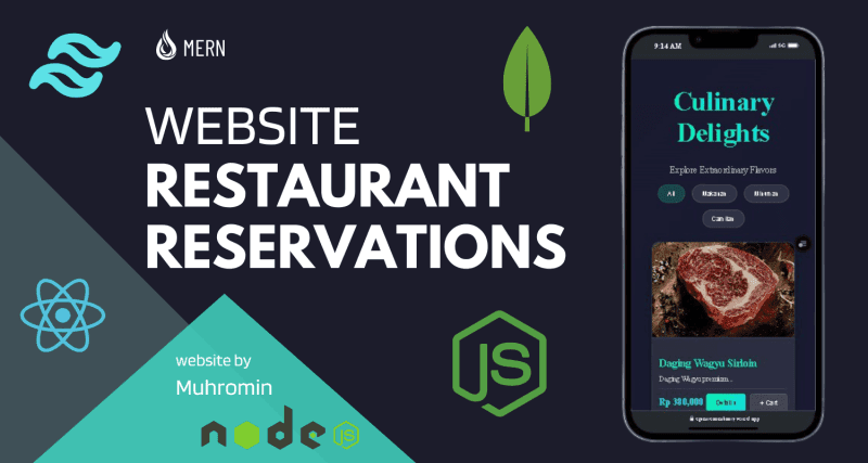 Web Restaurant Reservations