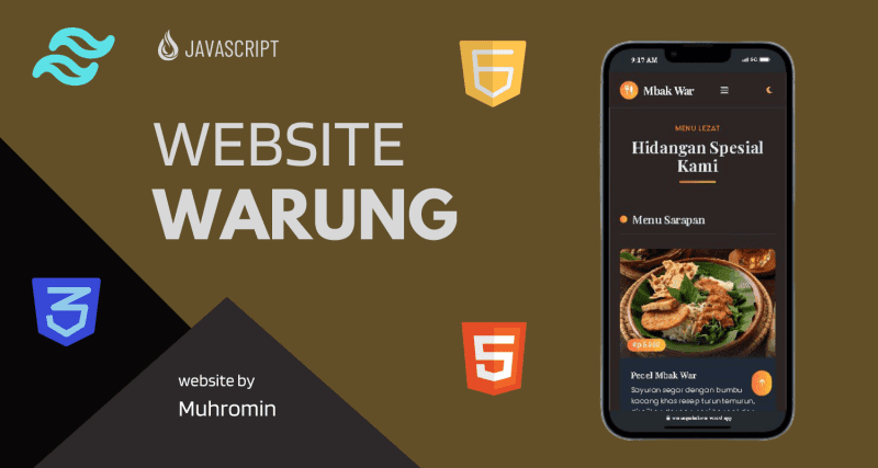 Warung Landing Page